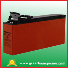 Frontklemme Hybrid Gel Telecom Batterie 125ah 12V